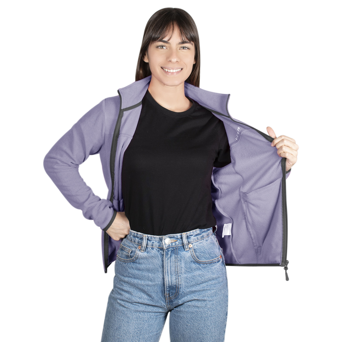 Sudadera Mujer Greenlander Cierre Completo Fce7597