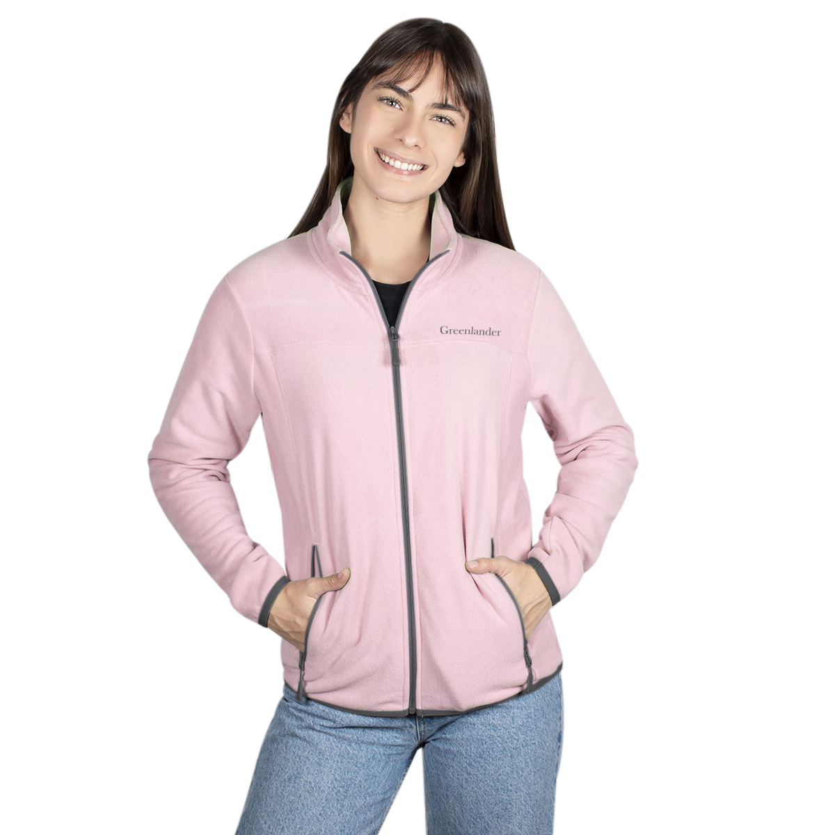 Sudadera Mujer Greenlander Cierre Completo Fce7597