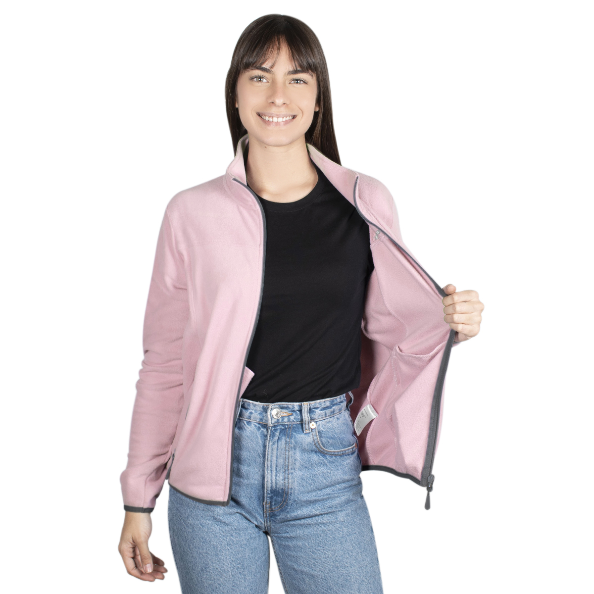 Sudadera Mujer Greenlander Cierre Completo Fce7597
