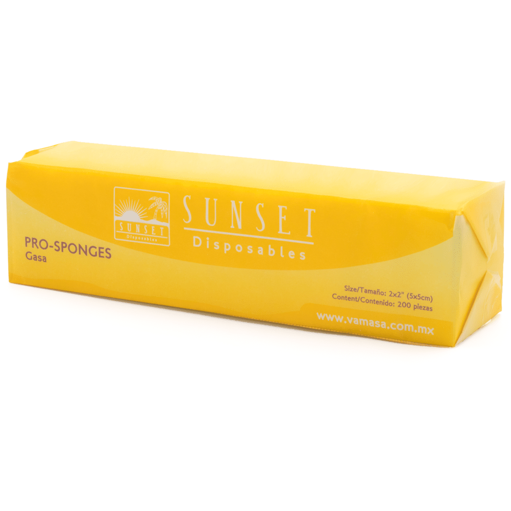 Gasas No Tejidas Paquete Con 200 Piezas 5x5cm 2 X 2