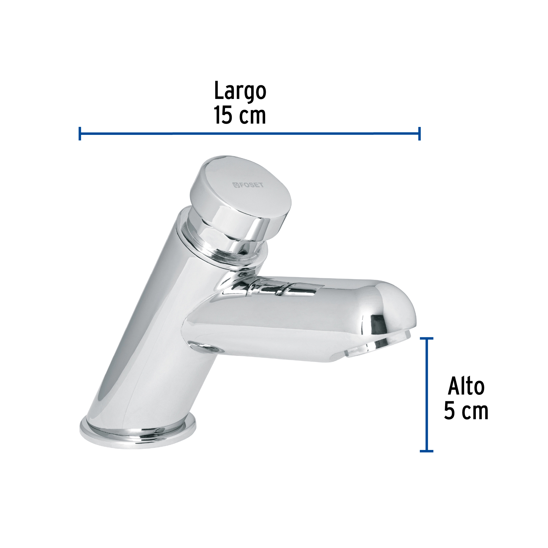 LLAVE TEMPORIZADORA PARA LAVABO, FOSET 47918
