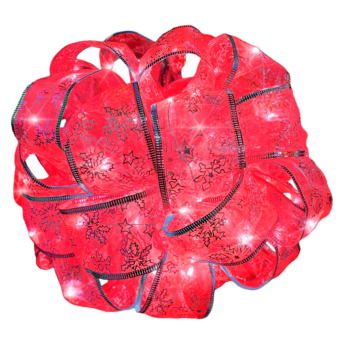 Listón De 50 Luces Led 8w Navidad Con 8 Secuencias 5 Metros 