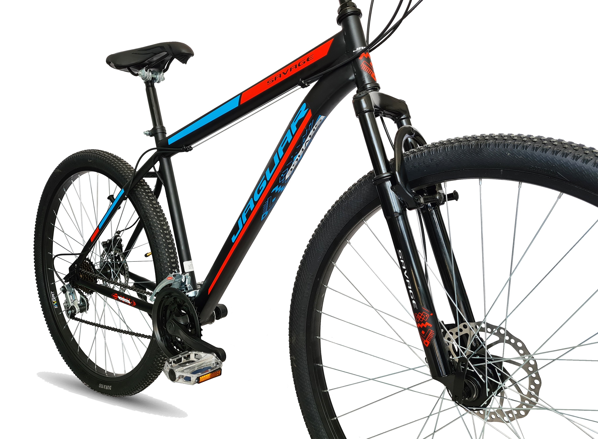 Bicicleta Savage Rodada 29 Suspensión Freno Disco 21 Vel Negro