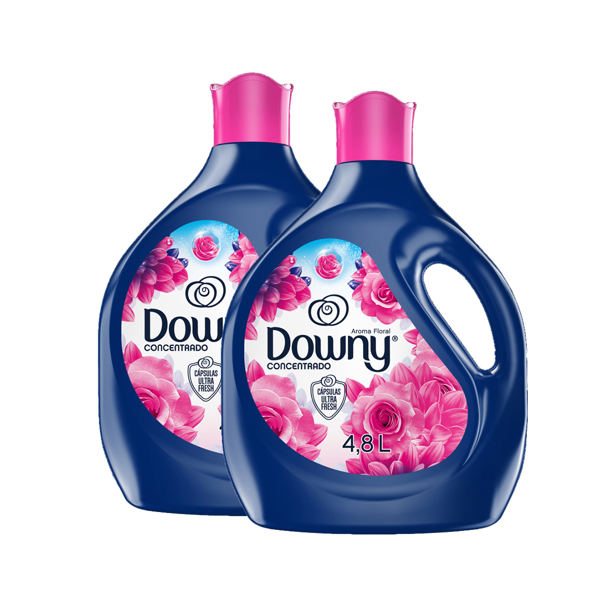 Pack de 2 pzs de Downy Aroma Floral Suavizante Concentrado Líquido 4,8L