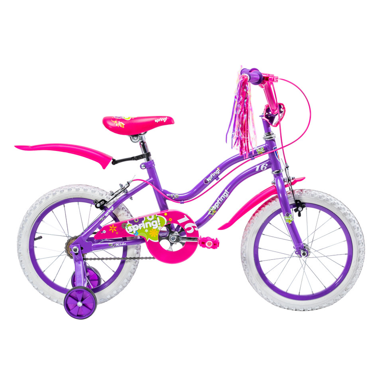 Bicicleta Unibike R16 Babytek Fiusha/Morado Spring 
