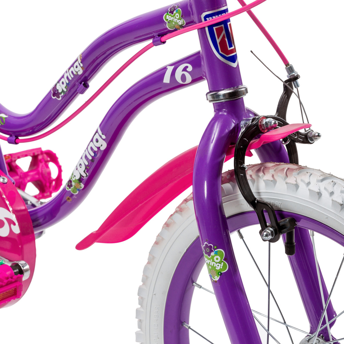 Bicicleta Unibike R16 Babytek Fiusha/Morado Spring 
