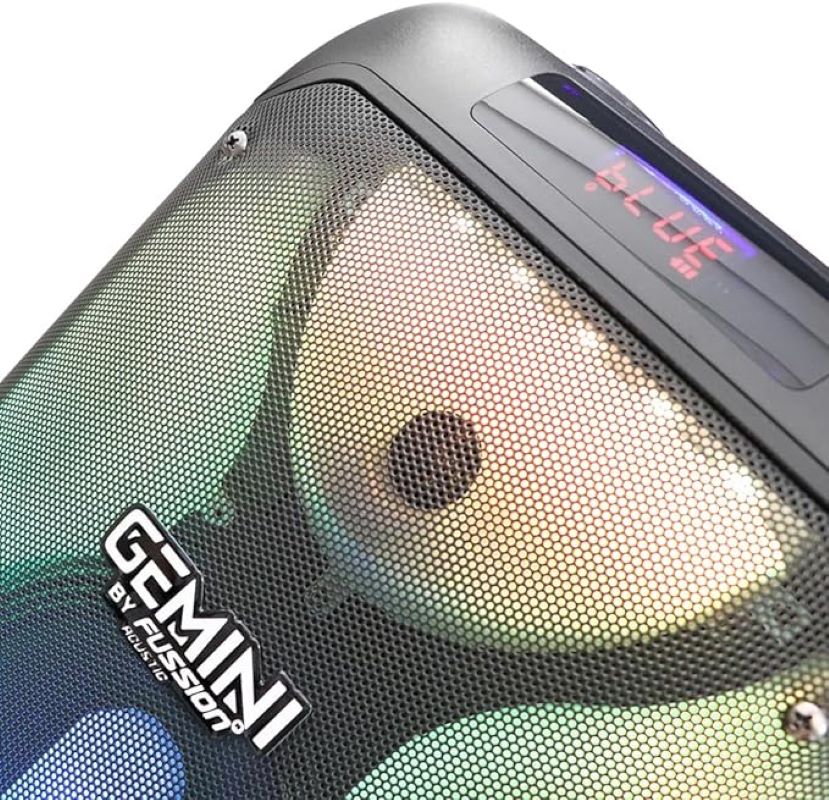 Bocina Fussion PBS-2X8GEMINI Conexión Bluetooth 2 x 8