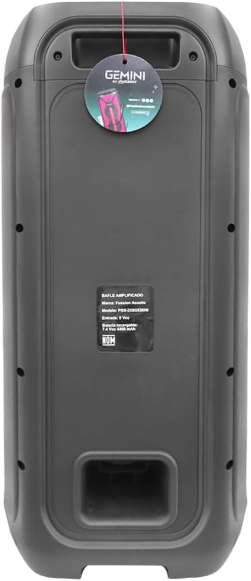 Bocina Fussion PBS-2X8GEMINI Conexión Bluetooth 2 x 8