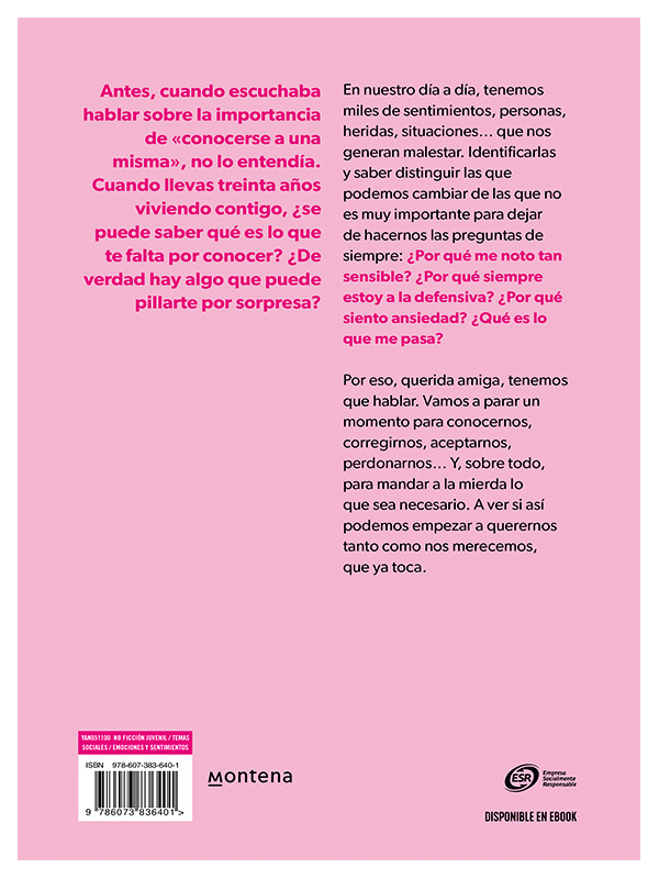 Libro Querida yo: tenemos que hablar Autor Elizabeth Clapes