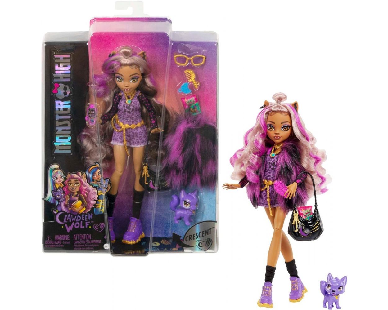 Monster High Muñeca Clawdeen Wolf