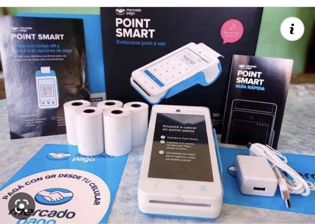 Terminal Mercado Pago Smart point internet Gratis 4g