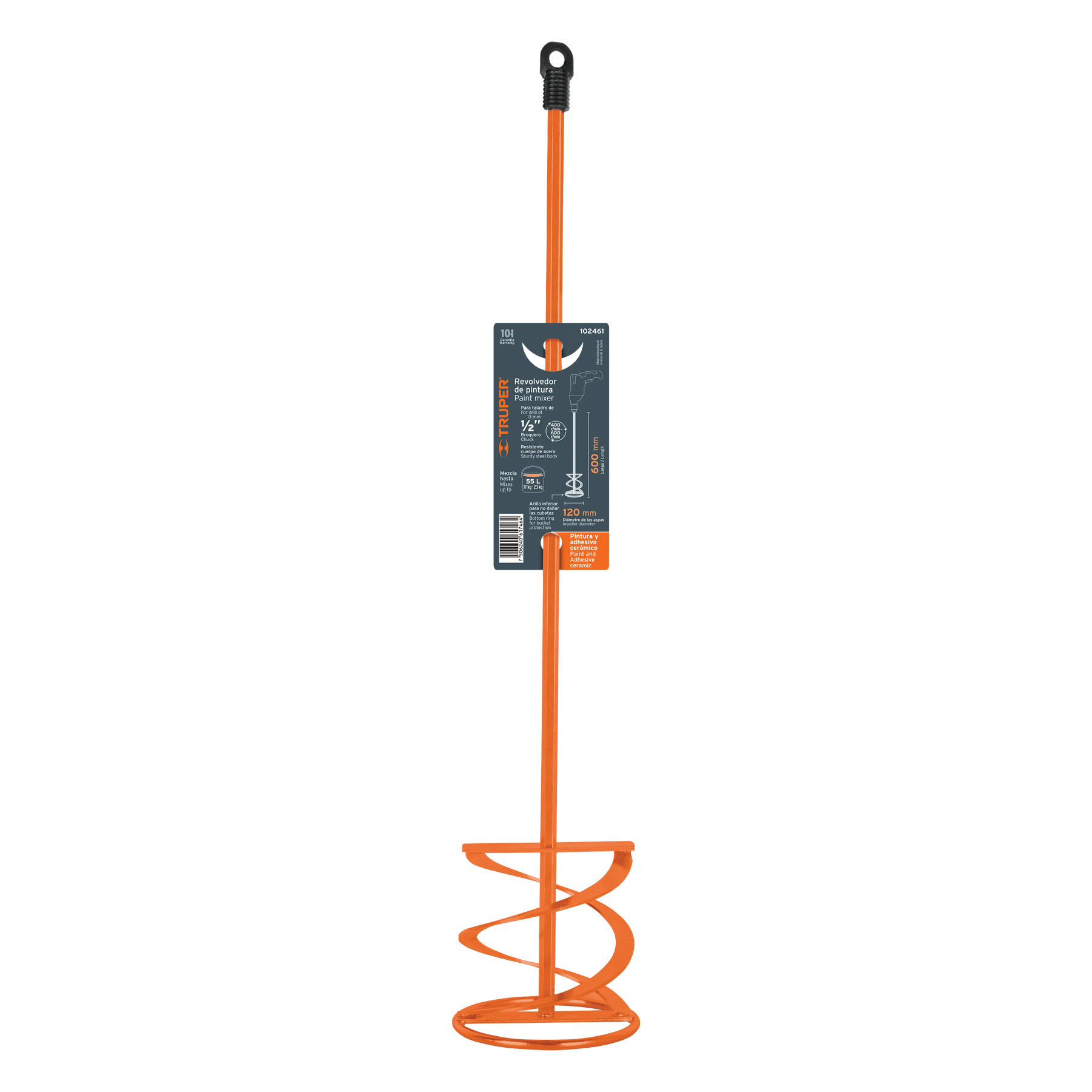 REVOLVEDOR DE PINTURA, 120 MM DIÁMETRO, TRUPER 102461