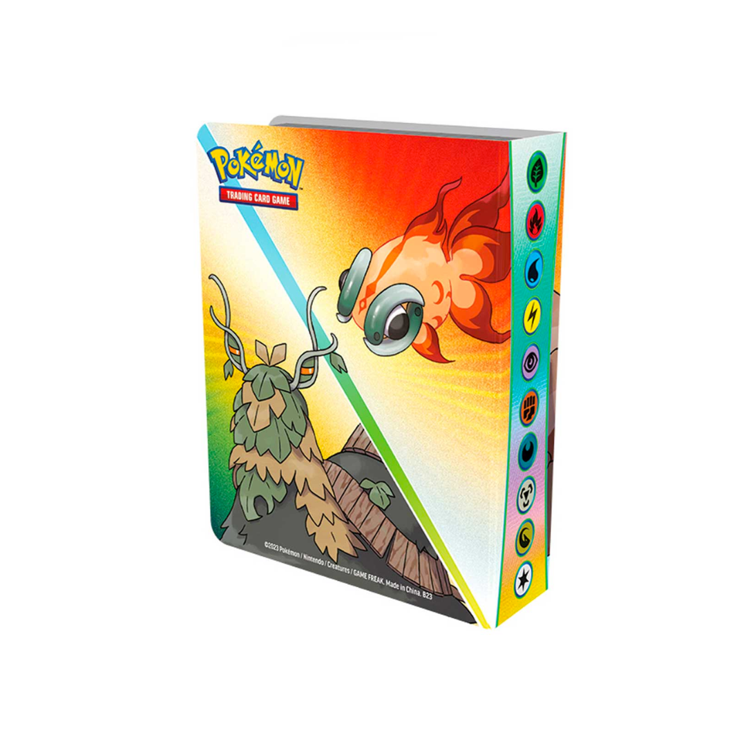Pokémon Mini Portafolio Obsidian Flames + Pack 60 pz Trading Card Booster Pack - Pokémon