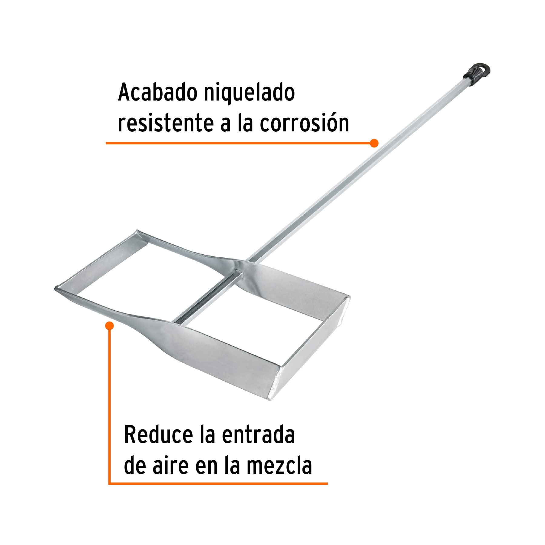 REVOLVEDOR PARA MORTERO DELGADO, 210 MM DIÁMETRO, TRUPER 102462