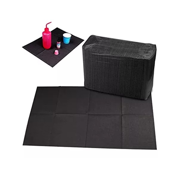 Campos Baberos Desechables Dental Negro 50 Pzas