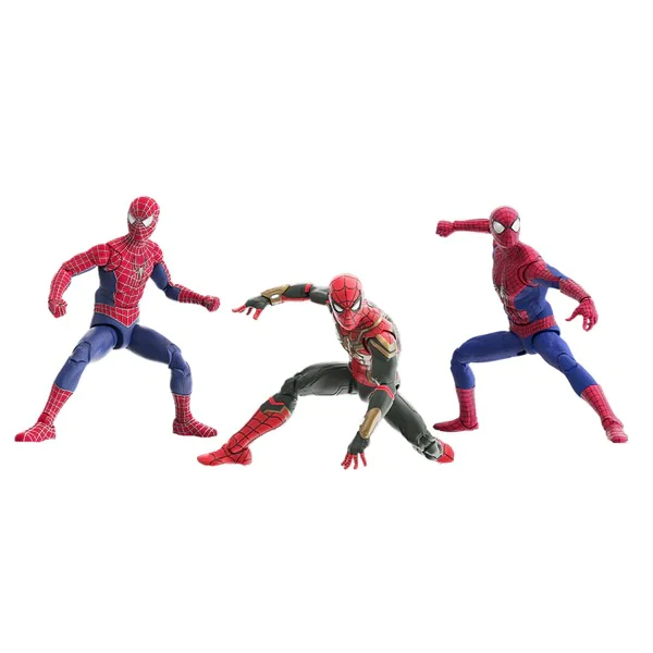 Spider-man: No Way Home Marvel Legends Spider-man 3-pack