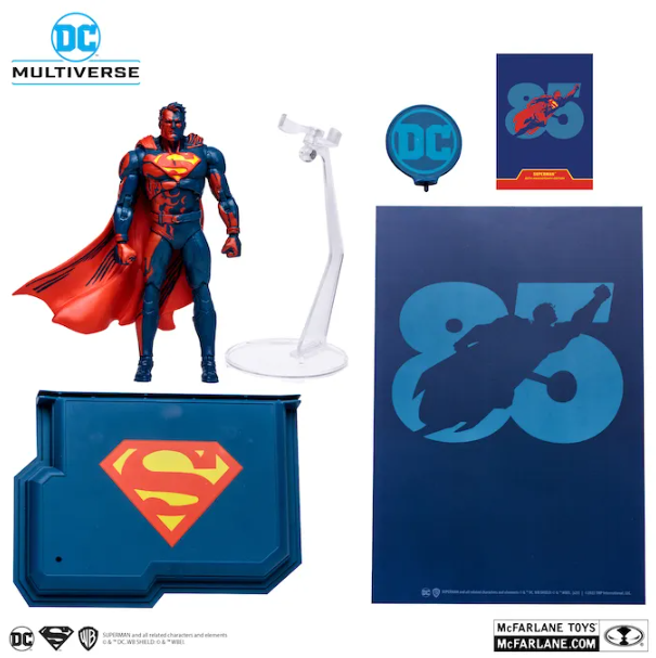 McFarlane Toys DC Superman 85th Anniversary (Gold Label) SDCC Exclusive