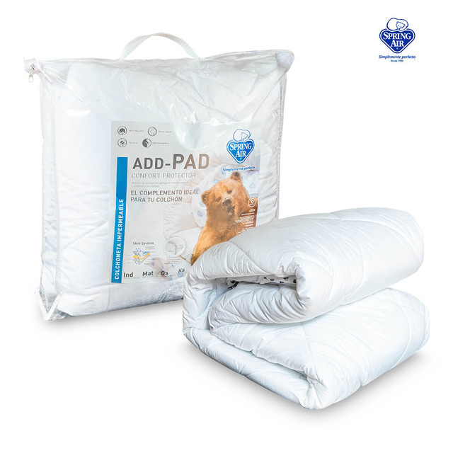 COLCHONETA IMPERMEABLE ADD PAD MATRIMONIAL