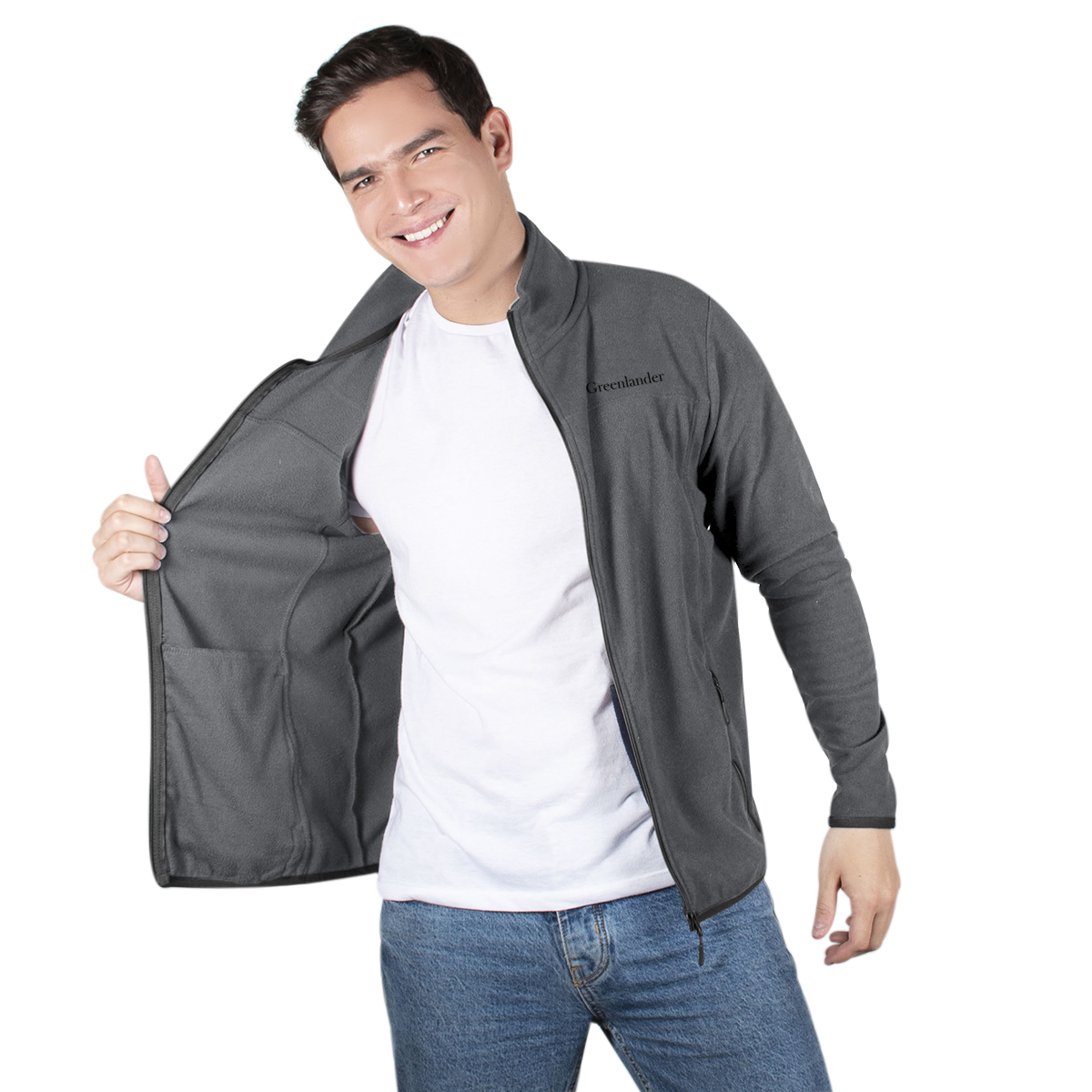 Sudadera Hombre Greenlander Cierre Completo CW83-FCE7595A