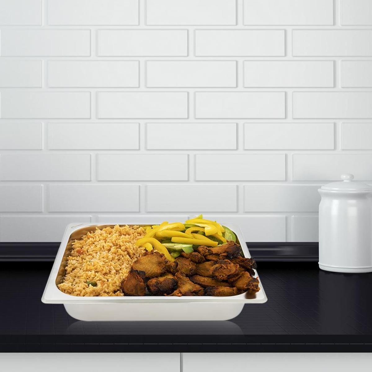 Inserto Acero Inoxidable Con Tapa 1/2 10CM Cocina Shorbull