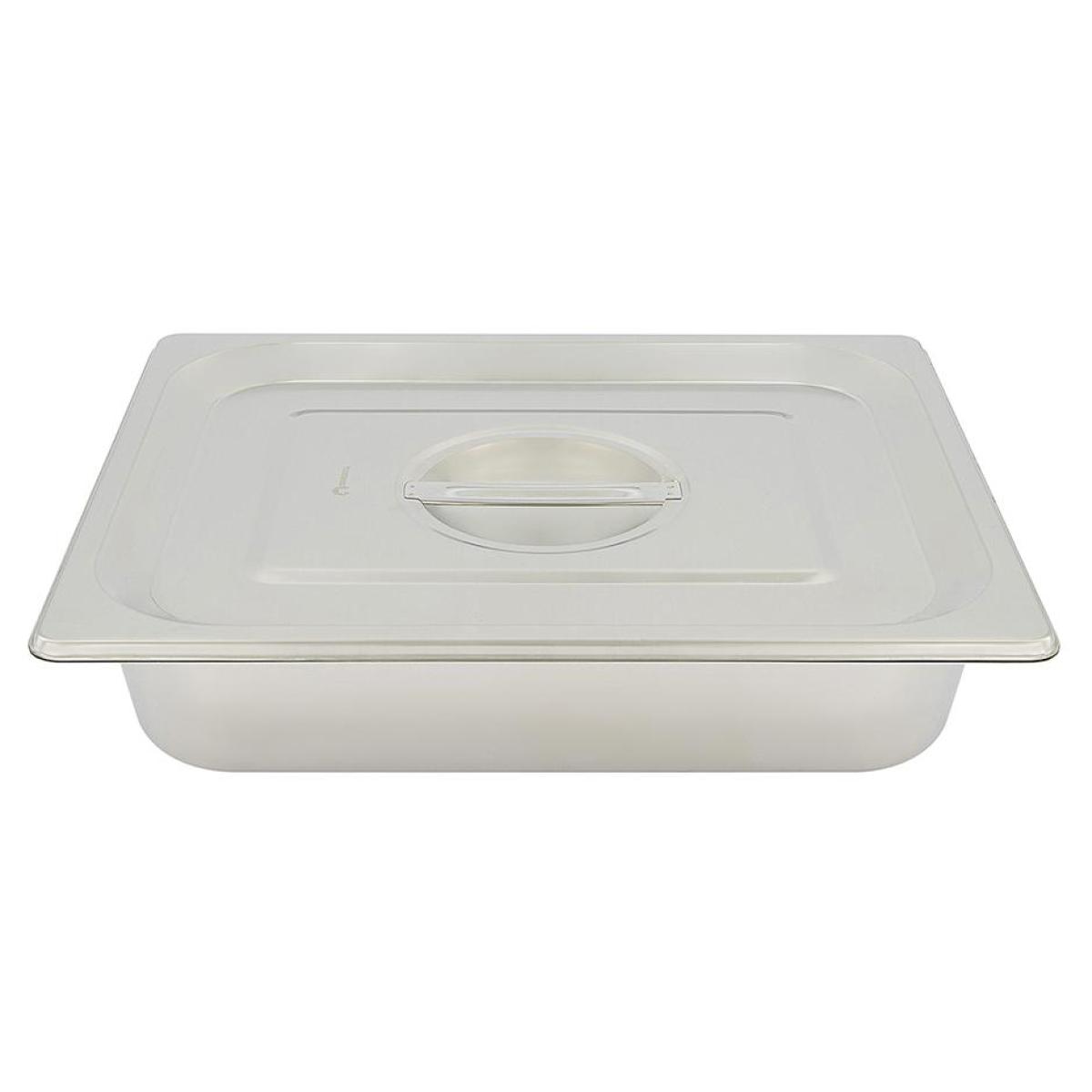 Inserto Acero Inoxidable Con Tapa 1/2 10CM Cocina Shorbull