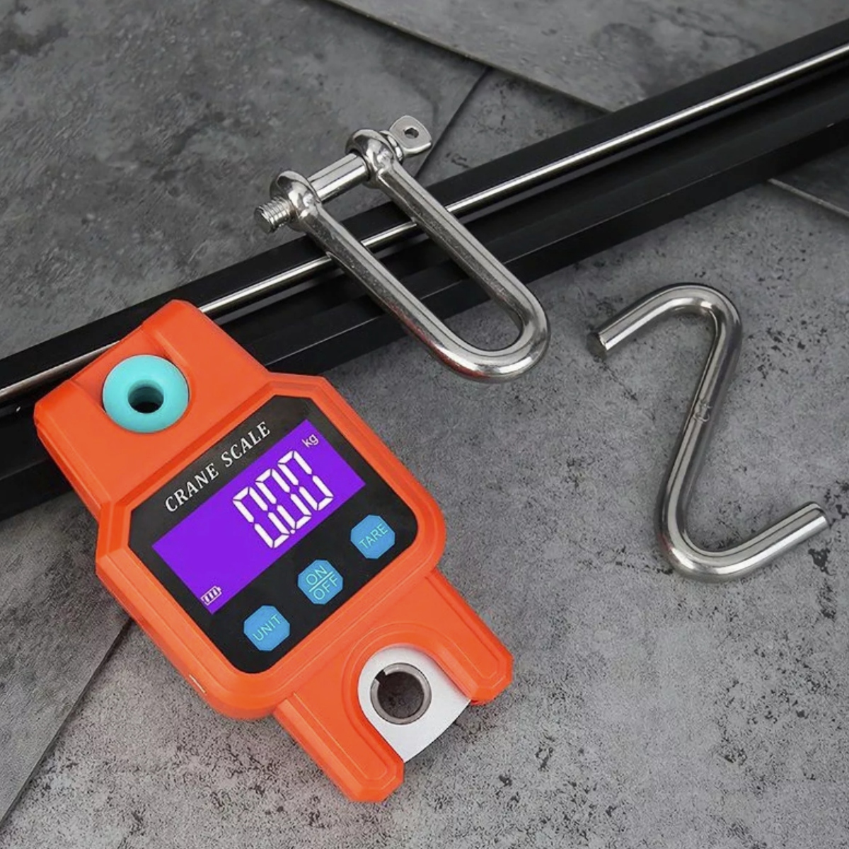 Bascula Colgante Industrial Digital 300kg Pesa Balanza Luz
