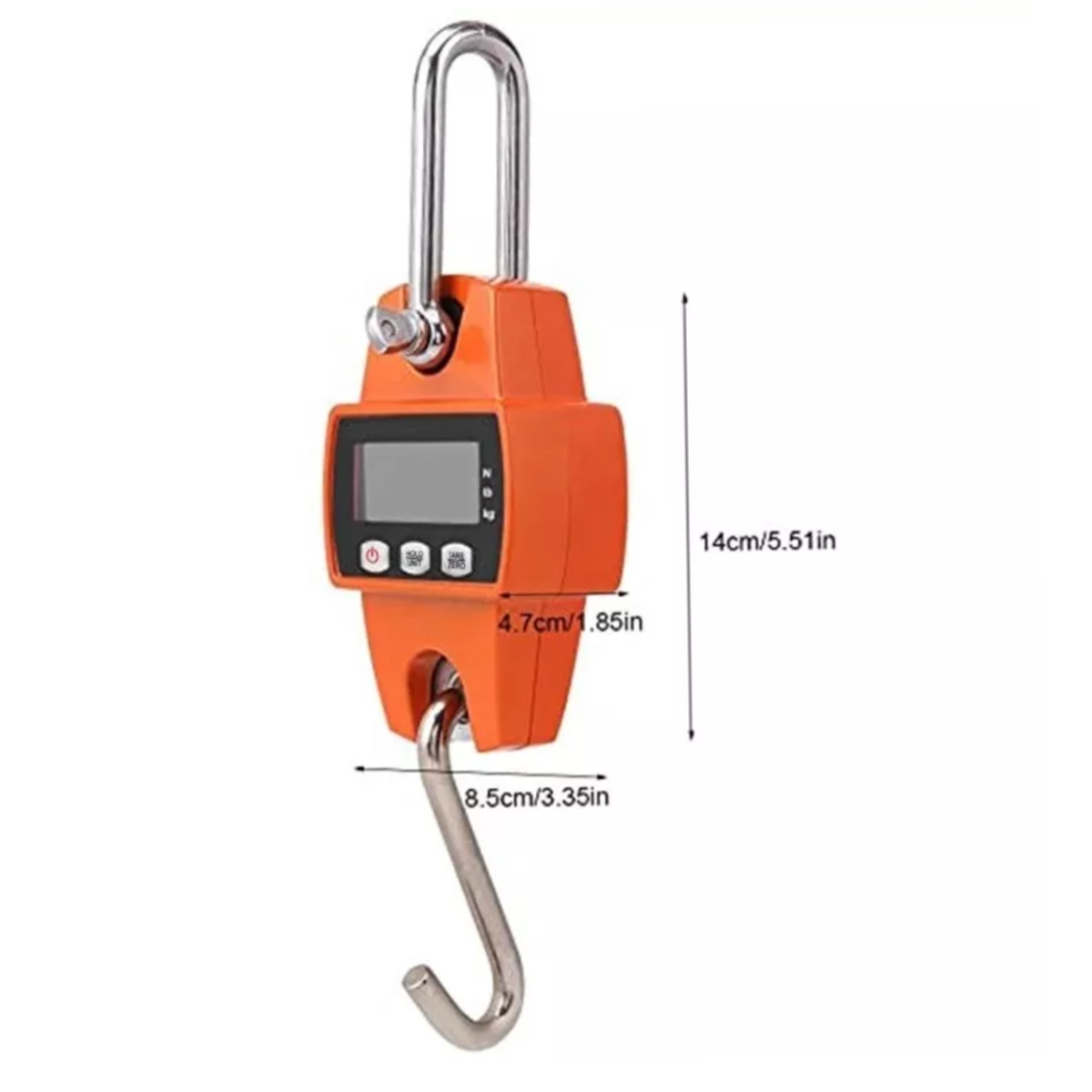 Bascula Colgante Industrial Digital 300kg Pesa Balanza Luz