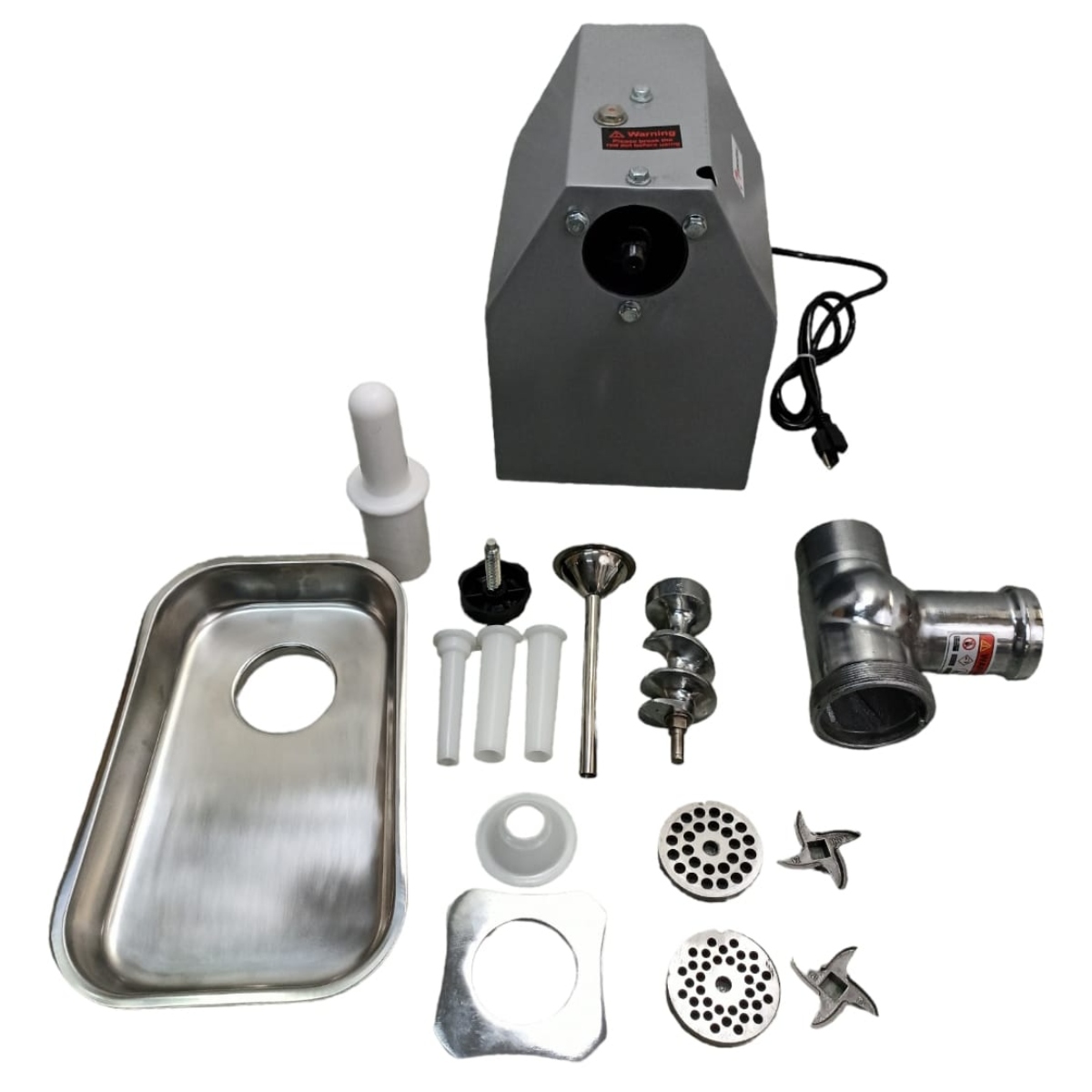 Molino Carne Acero Industrial Comercial Cocina 110v Shorbull