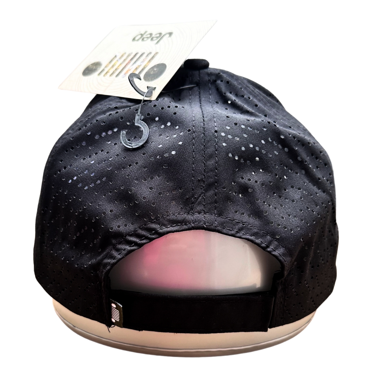 Gorra Jeep Trucker Original Negra Verde Hombre Deportiva