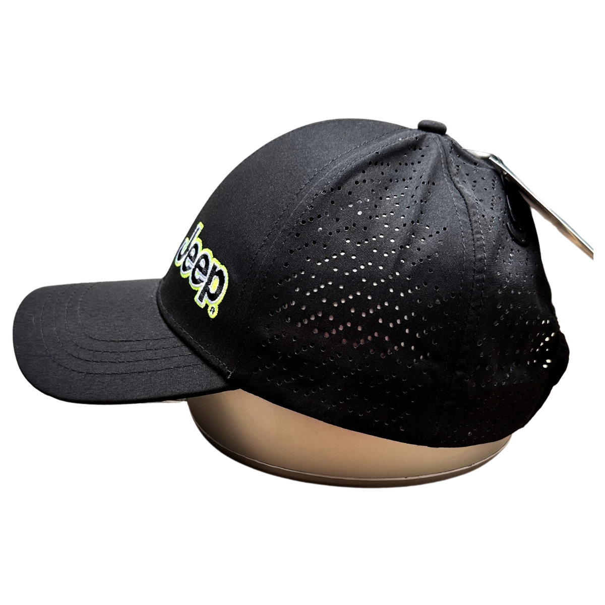 Gorra Jeep Trucker Original Negra Verde Hombre Deportiva