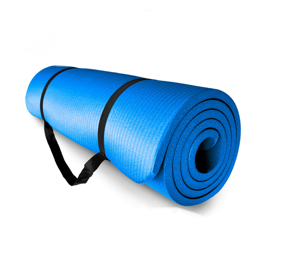  YUNMAI Tapete de yoga antideslizante, respetuoso con el medio  ambiente, tapete de ejercicio de fitness TPE con bolsa de transporte,  tapete de yoga extra grueso de doble cara de 1/4 pulgadas