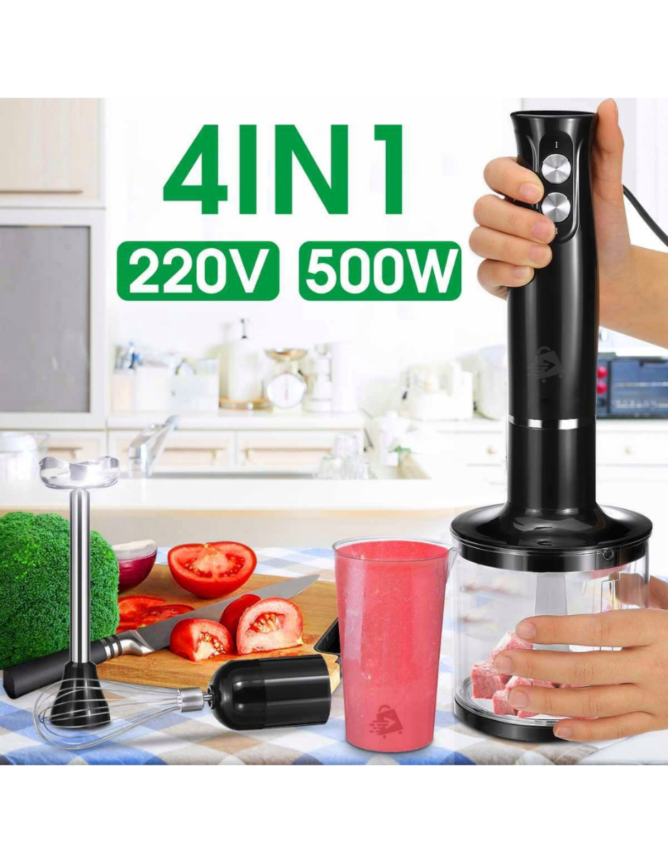Licuadora Picador Blender 4 en 1 Automática 