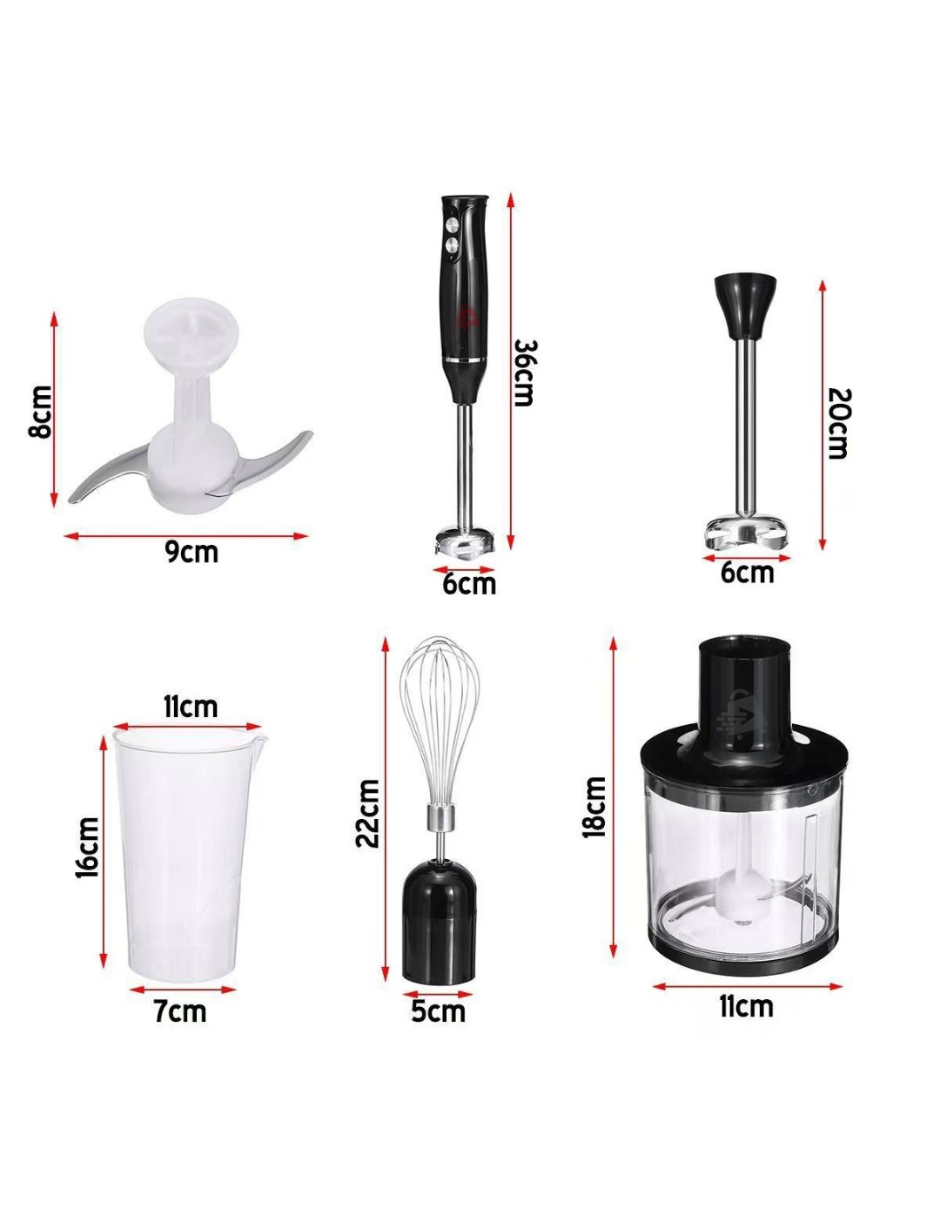 Licuadora Picador Blender 4 en 1 Automática 