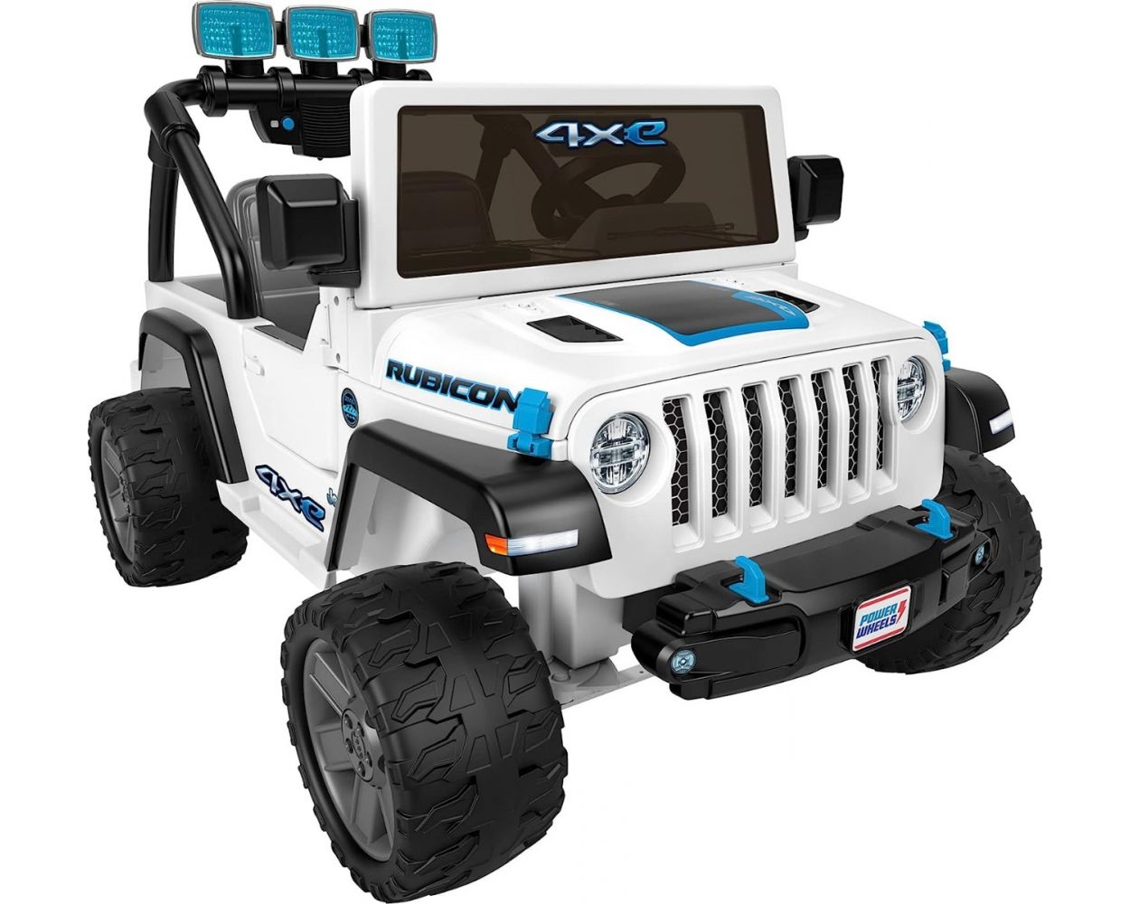 Power Wheels Fisher Price Vehículo Montable Jeep Wrangler 4XE