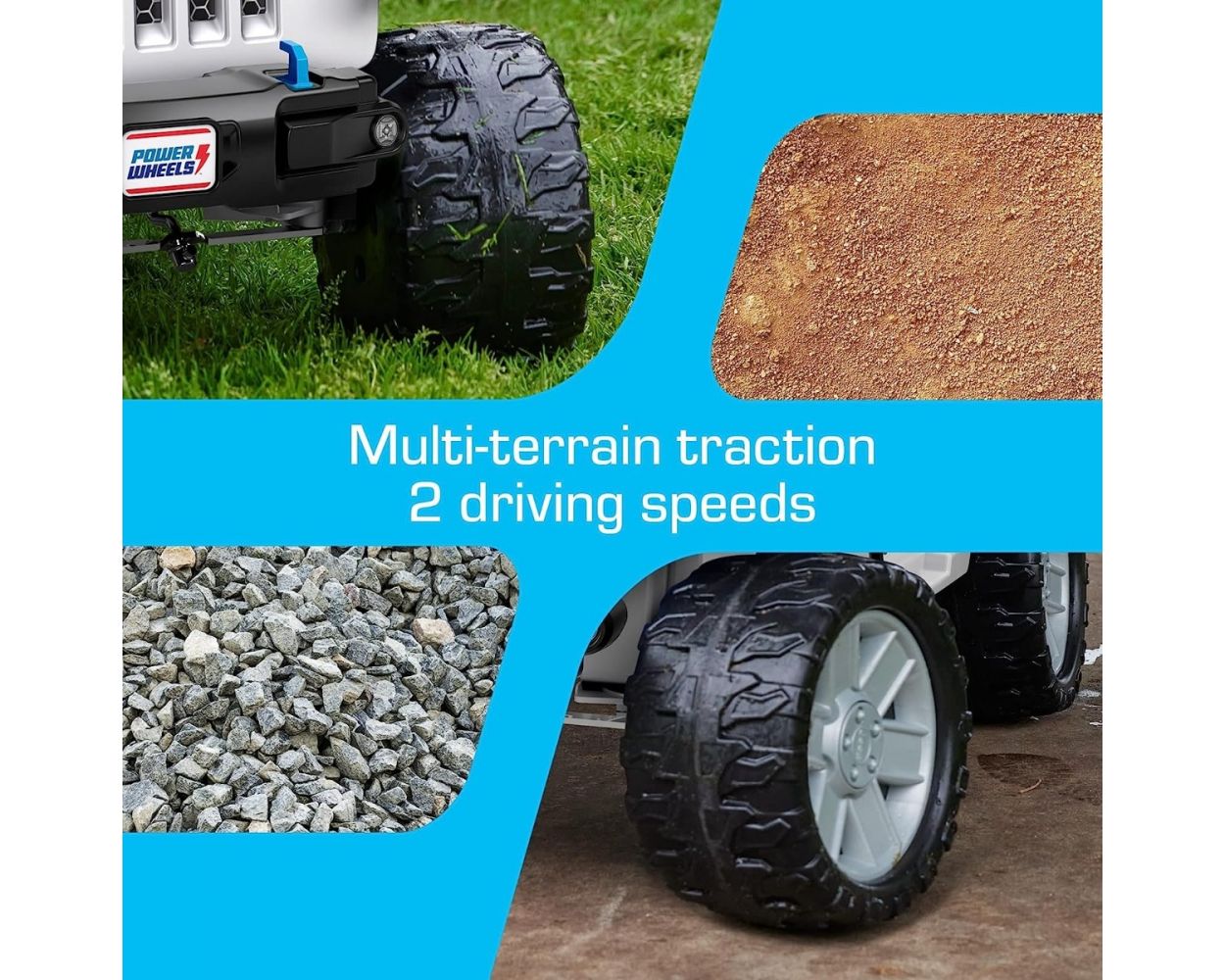 Power Wheels Fisher Price Vehículo Montable Jeep Wrangler 4XE