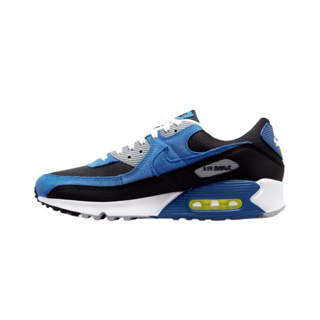 Tenis Nike Air Max 90 Black Atlantic Blue para Caballero