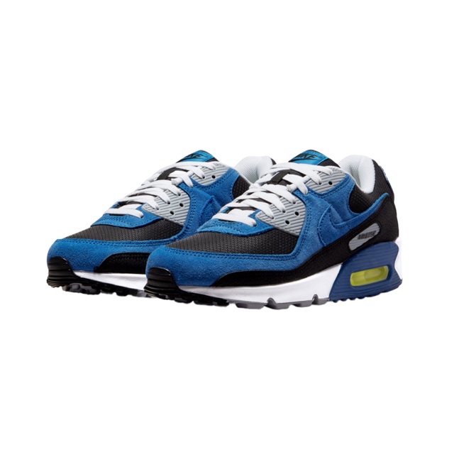 Tenis Nike Air Max 90 Black Atlantic Blue para Caballero