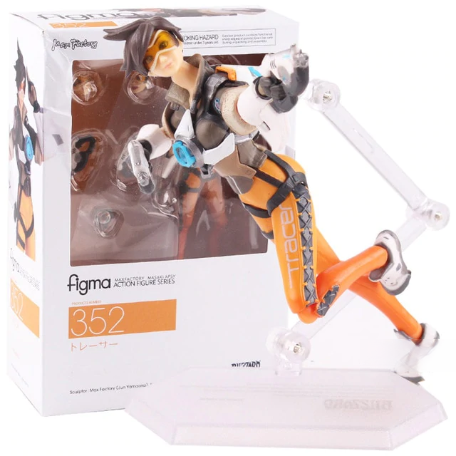 Tracer 352 Lena Oxton Overwatch Figma Figura Juego Anime