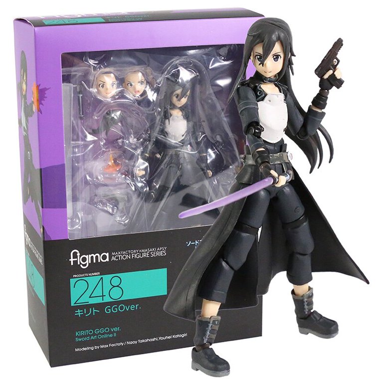 Kirito Kirigaya Ggo 248 Sword Art Online Sao Figma Figura