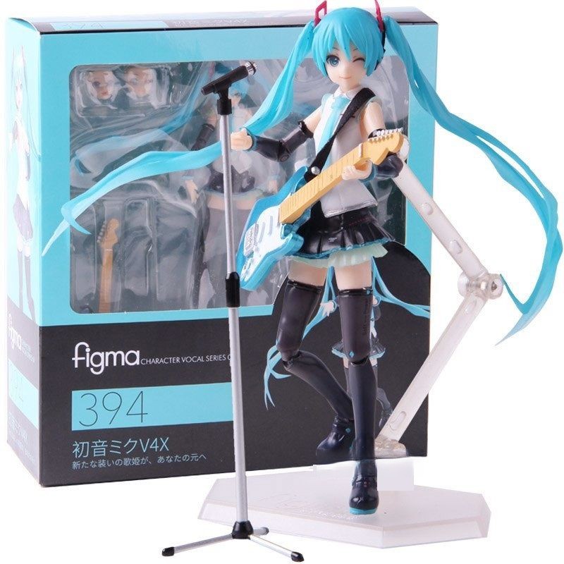 Hatsune Miku V4x 394 Figma Nendoroid Figura Anime Cantante