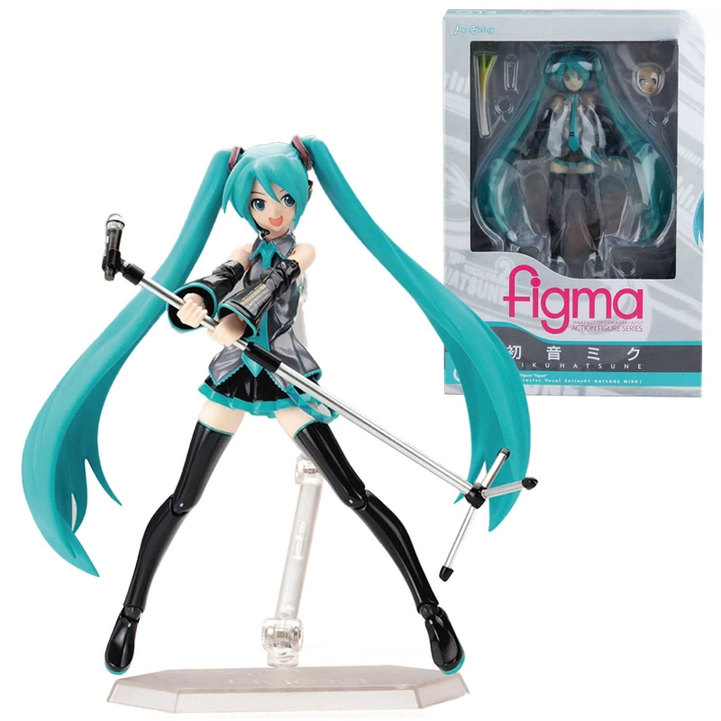 Hatsune Miku 014 Figma Nendoroid Vocaloid Figura Anime 
