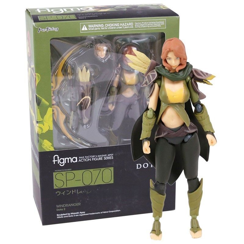 Windranger Sp 070 Dota 2 Figma Nendoroid Figura Juego Anime