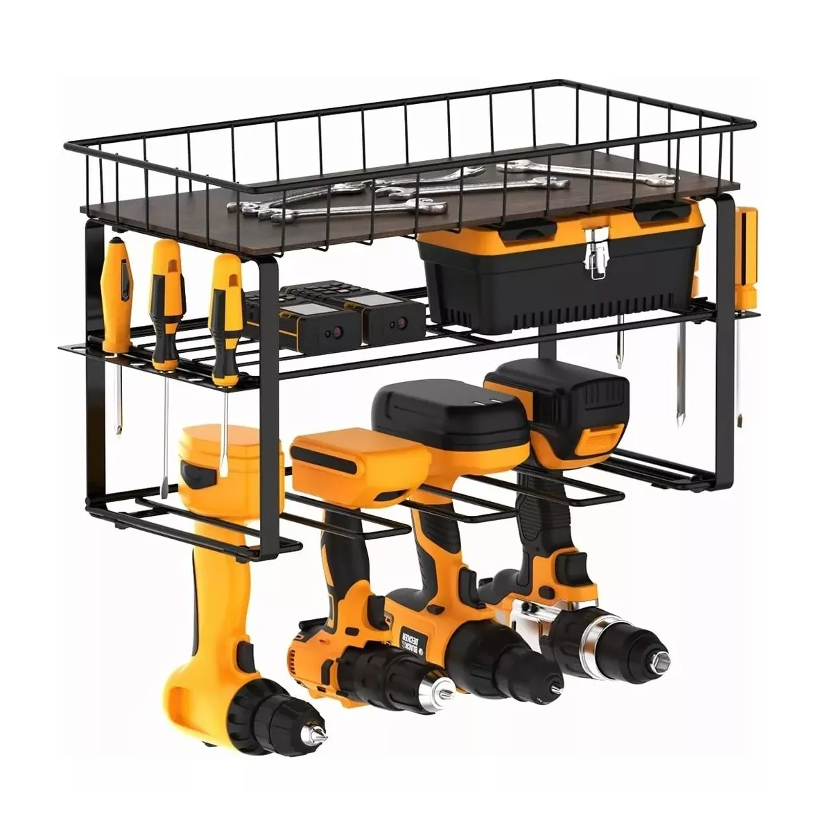 Organizador De Herramientas Electricas Almacenamiento Pared