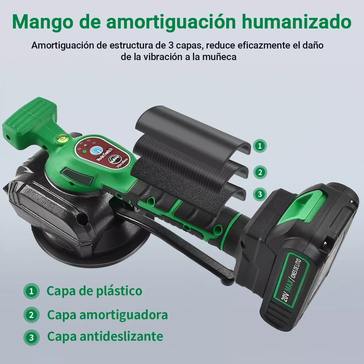 Vibrador De Azulejo Niveladores De Piso C/2batería