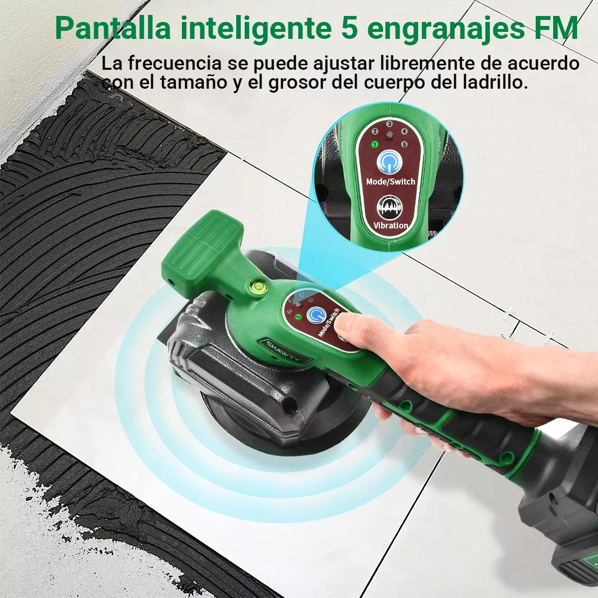 Vibrador De Azulejo Niveladores De Piso C/2batería