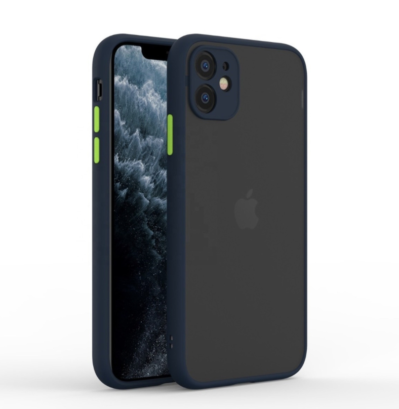 Funda De Uso Rudo Para Iphone 11 Transparente Más Mica 9d