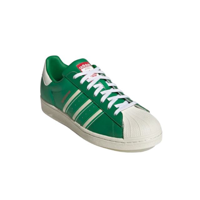 Tenis adidas store superstar verdes