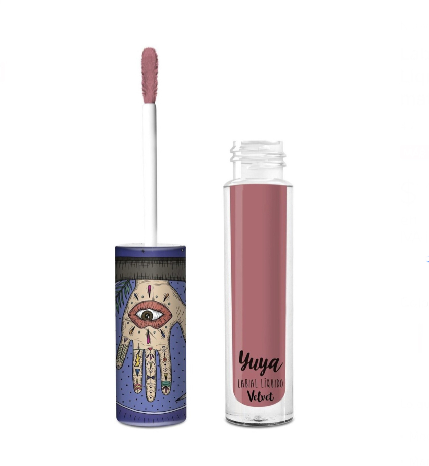 Labial Republic Cosmetics Velvet Liquid Lipstick Yuya color traviesa mate