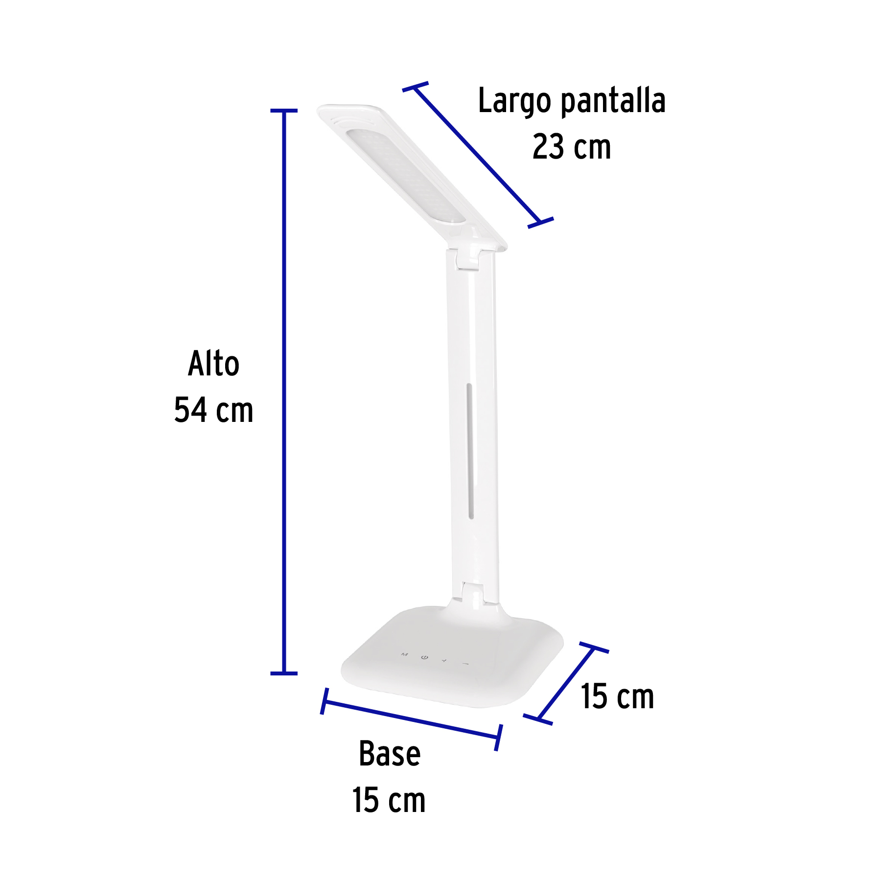 LÁMPARA DE LED 8W 5 NIVELES DE ILUMINACIÓN PARA ESCRITORIO VOLTECK 49323