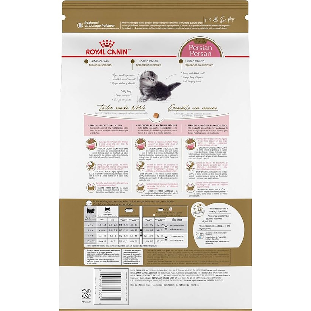 Alimento Seco Gatos Adultos Persa Raza Felina 3 libras Royal Canin